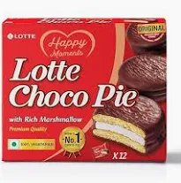 Lotte Choco Pie (Pack Of 18) 504g