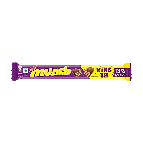 Nestle Munch King Size Choco Coated Wafer Bar, 19.8 g