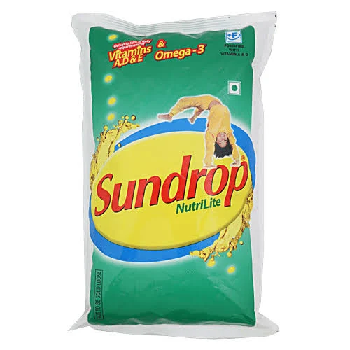 Sundrop Nutrilite Edible Vegetable Oil 1 Ltr Pouch