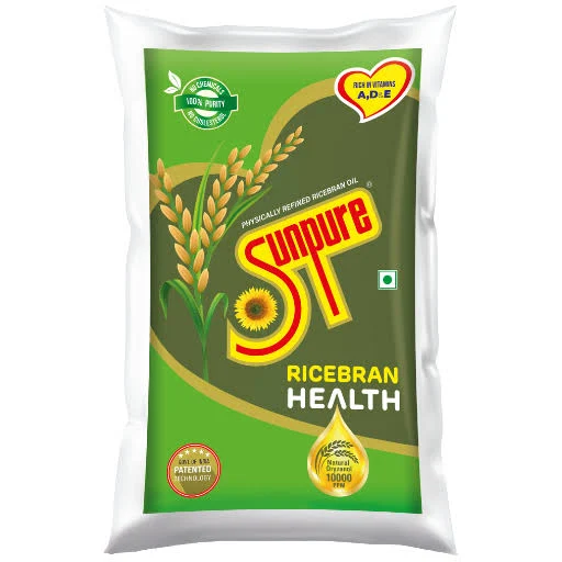 Sunpure Rice Bran Oil - 1Ltr