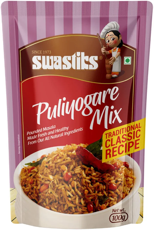 Swastiks - 100g Puliyogare Mix